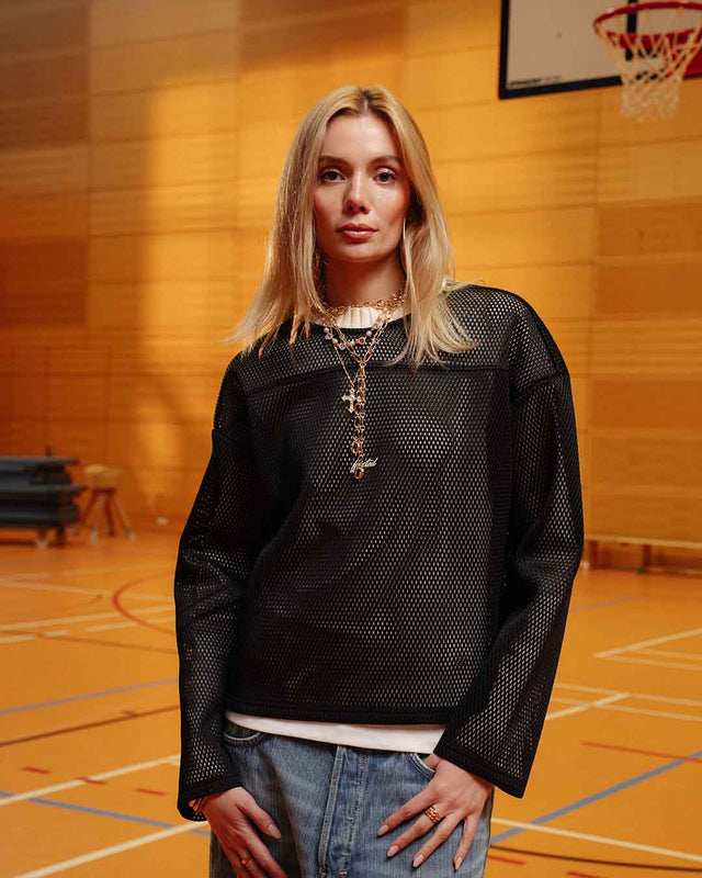 'CD' MESH SHIRT
