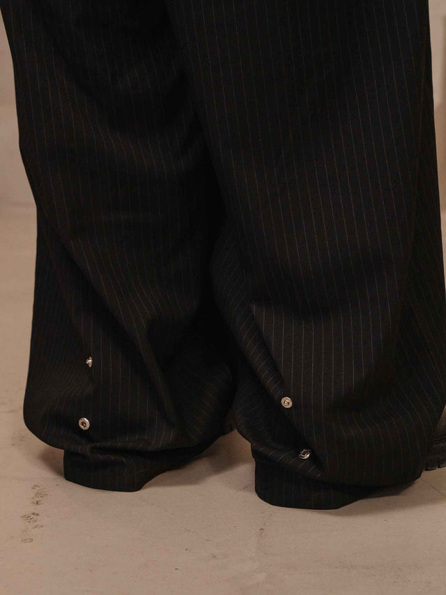 'AMYL' PINSTRIPE PANTS