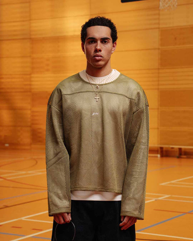 'CD' MESH SHIRT